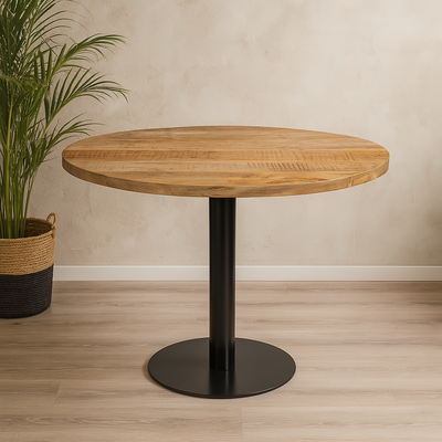 Mangohouten Horecatafel rond Ø100 cm