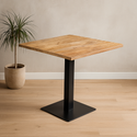 Mangohouten Horecatafel vierkant 80x80 cm