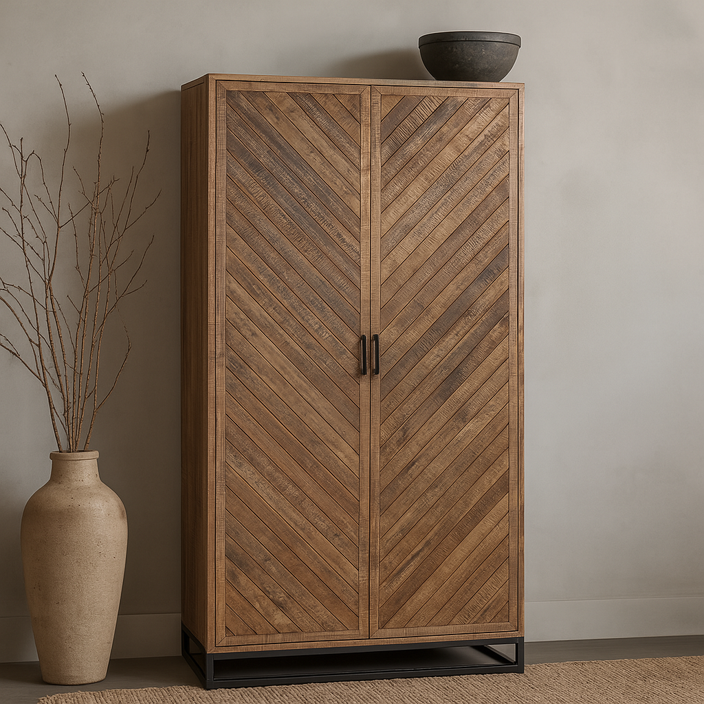 Mangohouten Kast 100 cm