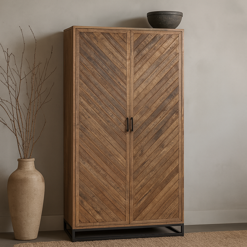 Mangohouten Kast 100 cm