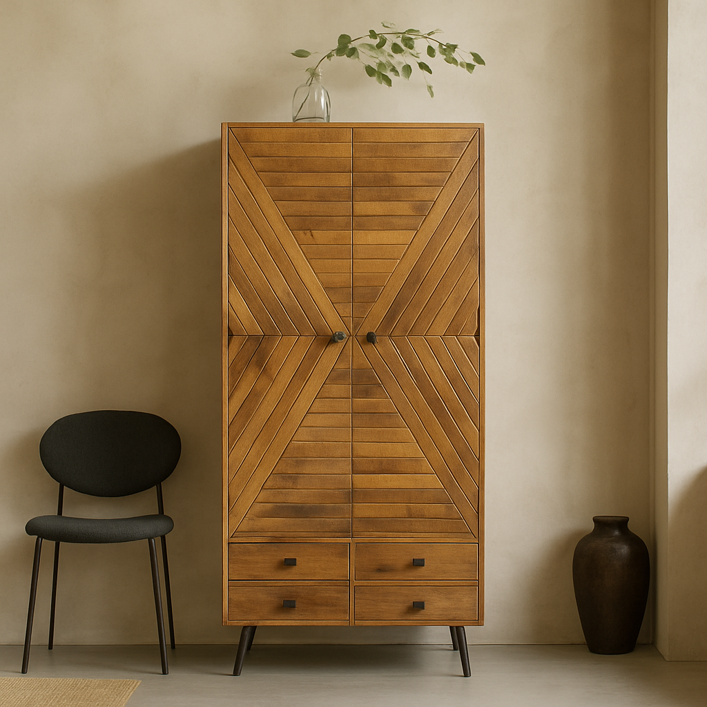 Mangohouten kast