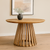Mangohouten Salontafel Rond Zara Large