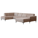 Bank Soren Links U-opstelling Beige