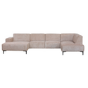 Bank Soren Rechts U-opstelling Beige