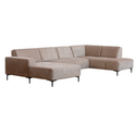 Bank Soren Rechts U-opstelling Beige