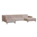 Bank Soren Links U-opstelling Beige