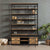 Mangohouten Boekenkast Marvin 160x225 cm
