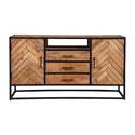 Mangohouten Dressoir Kjeld 145 cm