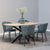 Mangohouten Eettafel Deens Ovaal Tess 220x110 cm (2,5 cm)