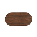 Mangohouten Eettafel Mick capsule bruin 180×90 cm