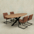 Mangohouten Eettafel Organisch Branwen 240x110 cm