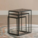 Mangohouten Salontafels Carlin Set van 3