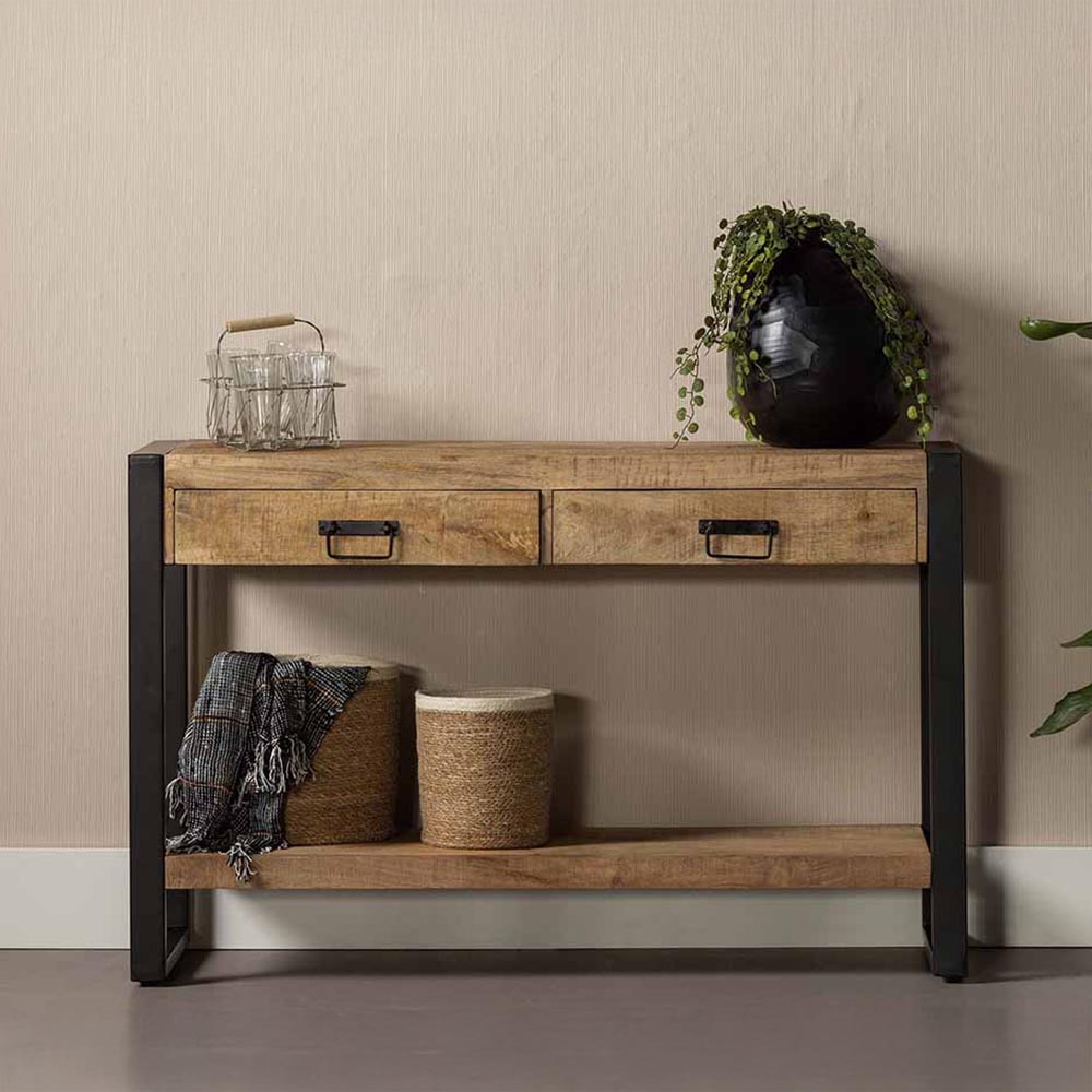 Mangohouten Sidetable Winnie 120 cm