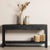 Mangohouten Sidetable Britt 150 cm Zwart