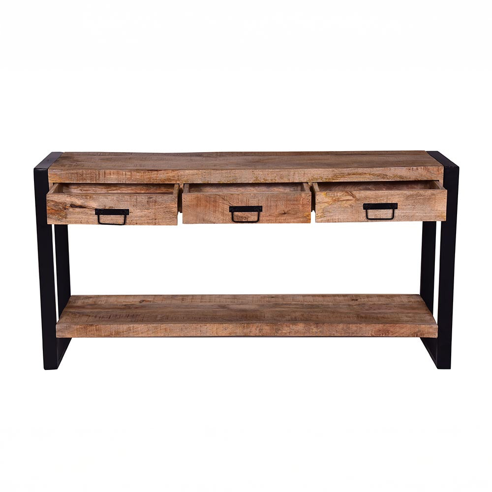 Mangohouten Sidetable Britt 150 cm