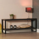 Mangohouten TV Meubel Britt 150 cm Zwart