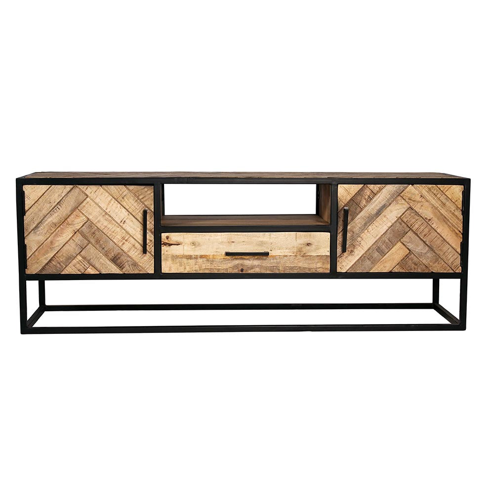 Mangohouten TV Meubel Kjeld 145 cm