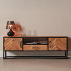 Mangohouten TV Meubel Kjeld 145 cm