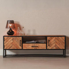 Mangohouten TV Meubel 145 cm