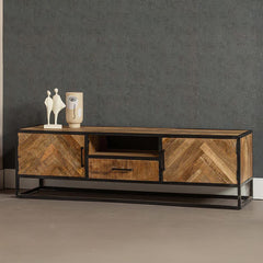 Mangohouten TV Meubel 165 cm