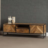 Mangohouten TV Meubel 165 cm