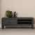 Mangohouten TV Meubel Kelvin 130 cm Zwart