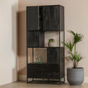Mangohouten Vakkenkast Brendon 90 cm