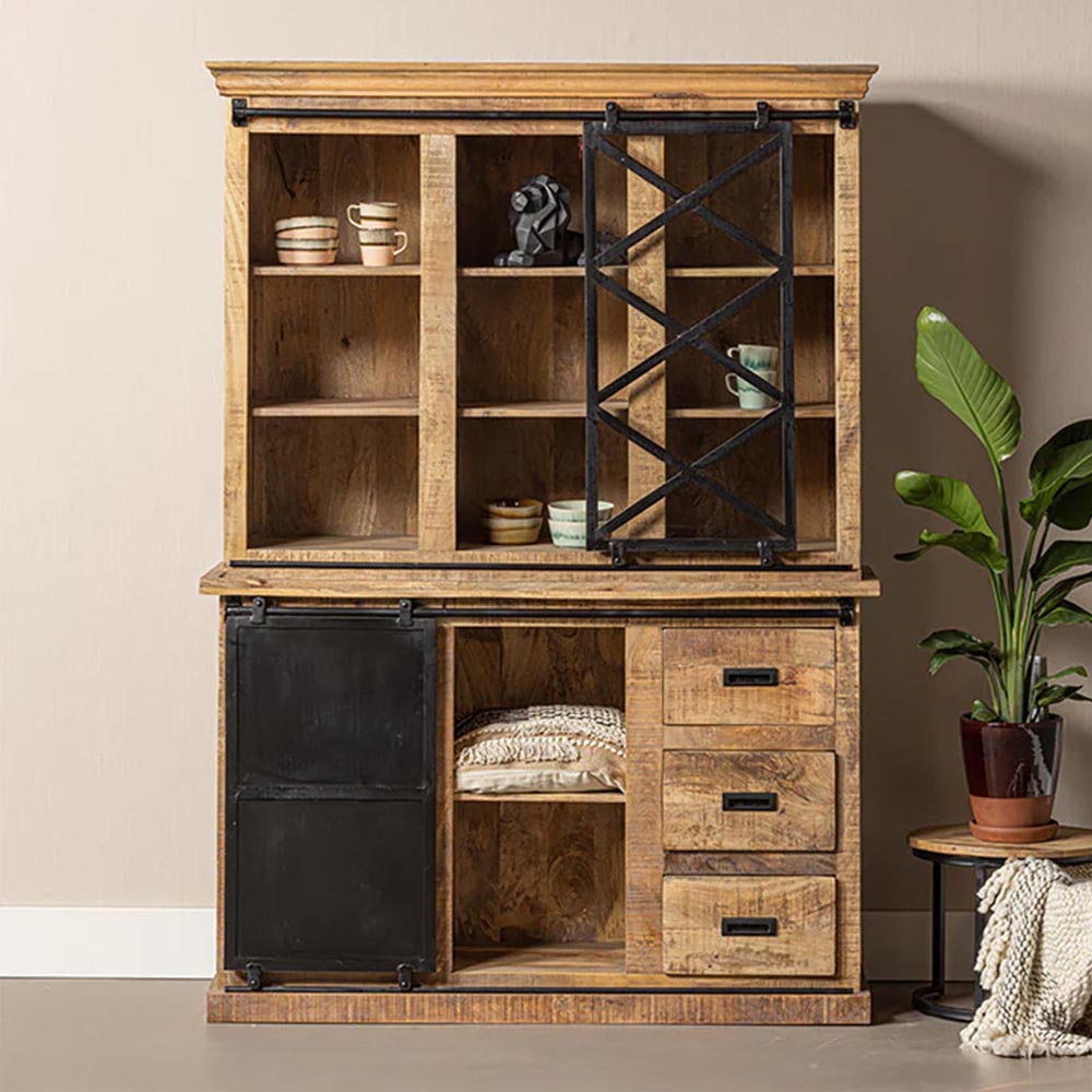 Mangohouten Buffetkast Milan 140 cm X