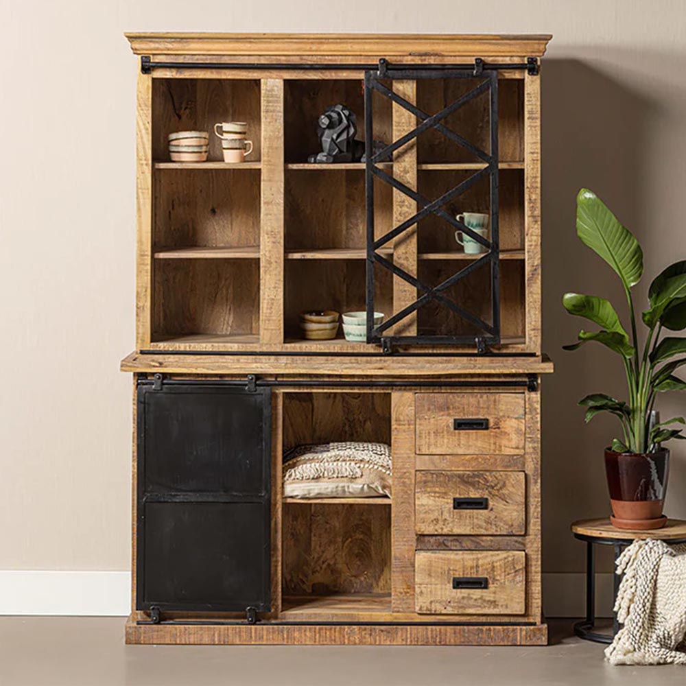 Mangohouten Buffetkast Milan 160 cm X