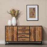 Mangohouten Dressoir 165 cm