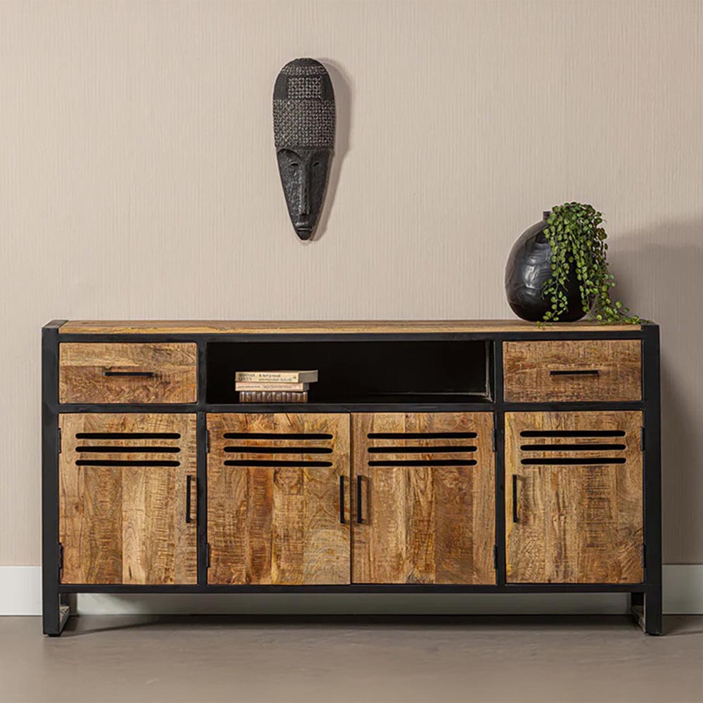 Mangohouten Dressoir 180 cm