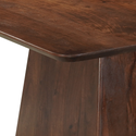 Mangohouten eettafel Mick vierkant  bruin 110x110cm