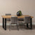 Mangohouten Eettafel Rechthoek Roy 280x120 cm (6cm)