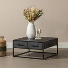 Mangohouten Salontafel Fianna 80x80 cm