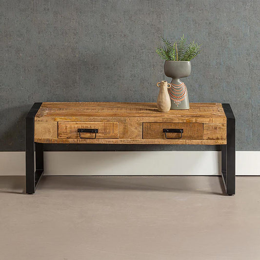 Nita salontafel naturel eikenhout 120cm Nita salontafel naturel eikenhout 120cm
