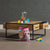 Mangohouten Salontafel Lowen 80x80 cm
