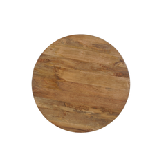 Ronde salontafel mangohout
