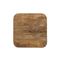 Mangohouten salontafel Mick vierkant 40x40cm