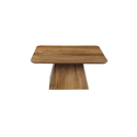 Mangohouten salontafel Mick vierkant 80x80cm