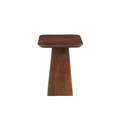 Mangohouten salontafel Mick vierkant bruin 40x40cm