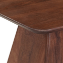 Mangohouten salontafel Mick vierkant bruin 60x60cm