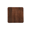 Mangohouten salontafel Mick vierkant bruin 80x80cm