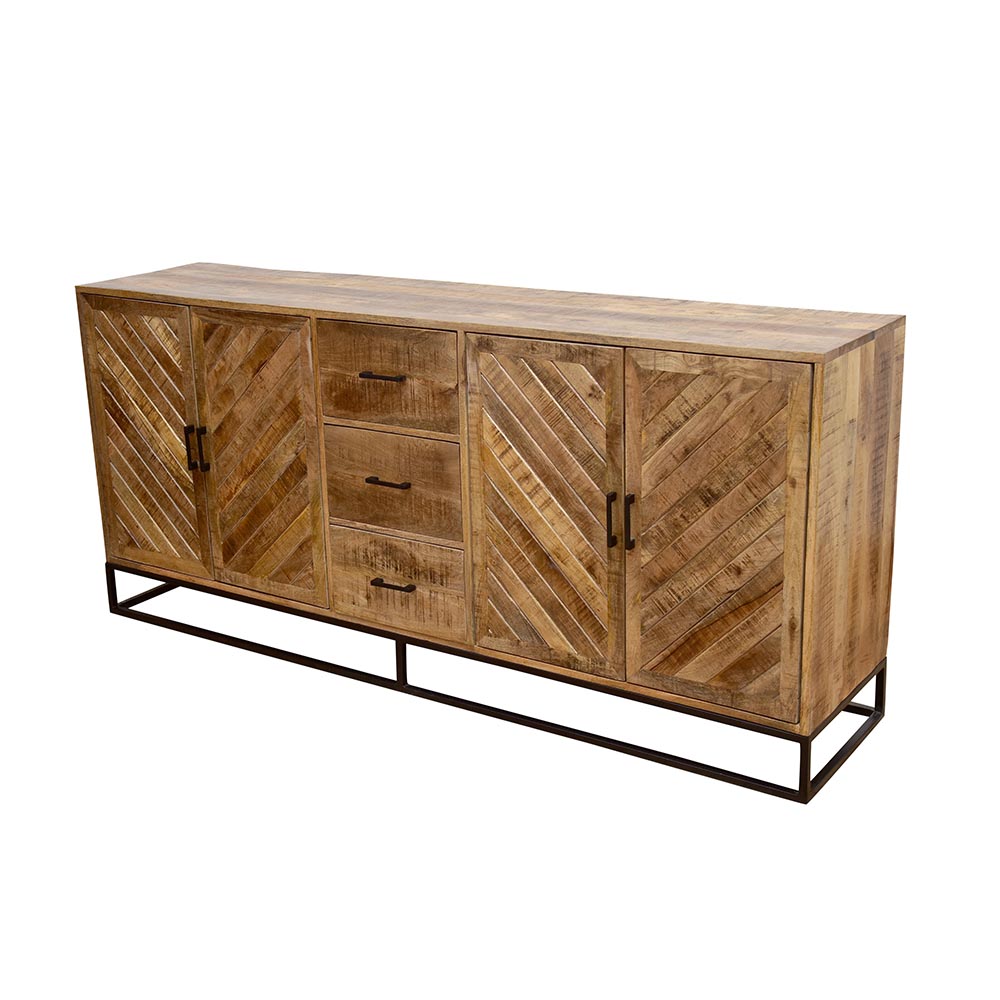 Mangohouten Dressoir Sabia 200 cm