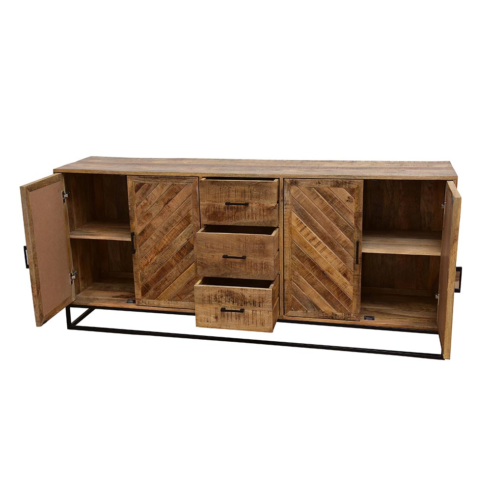 Mangohouten Dressoir Sabia 200 cm