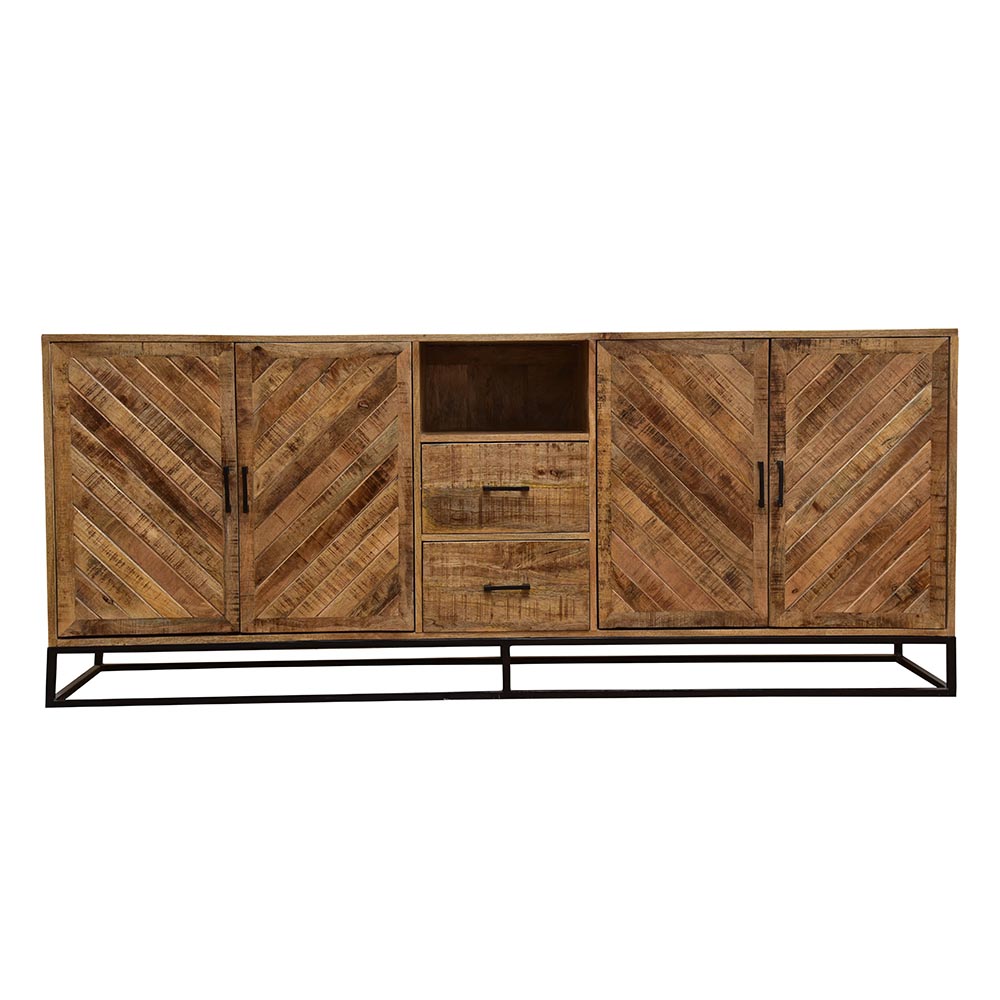Mangohouten Dressoir Sabia 220 cm