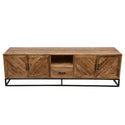 Mangohouten TV Meubel Sabia 200 cm met 1 lade