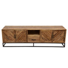 Mangohouten TV Meubel Sabia 200 cm met 1 lade