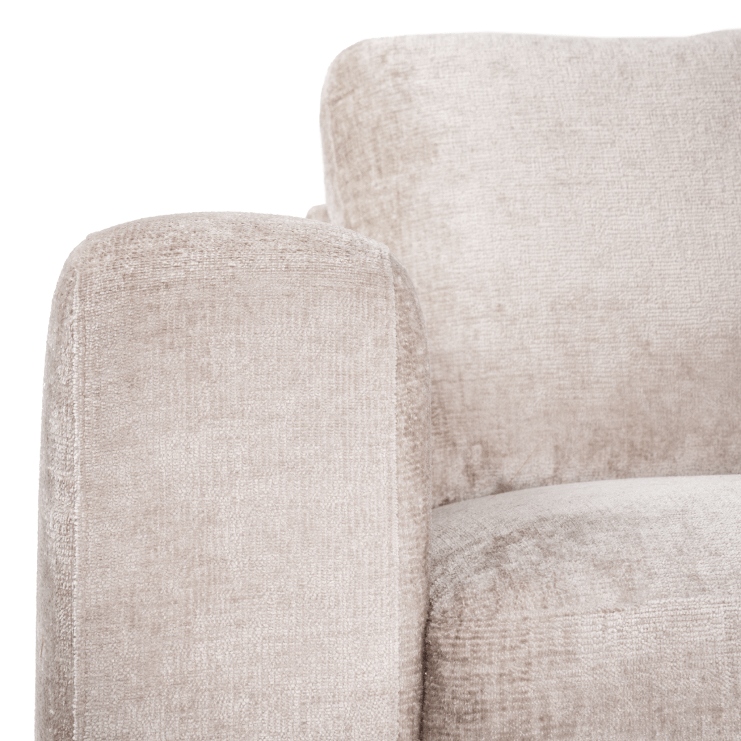 Hoekbank Rosalie 4-zits Rechts Champagne