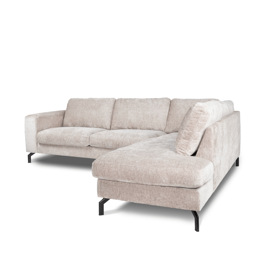 Hoekbank Rosalie 4-zits Rechts Champagne