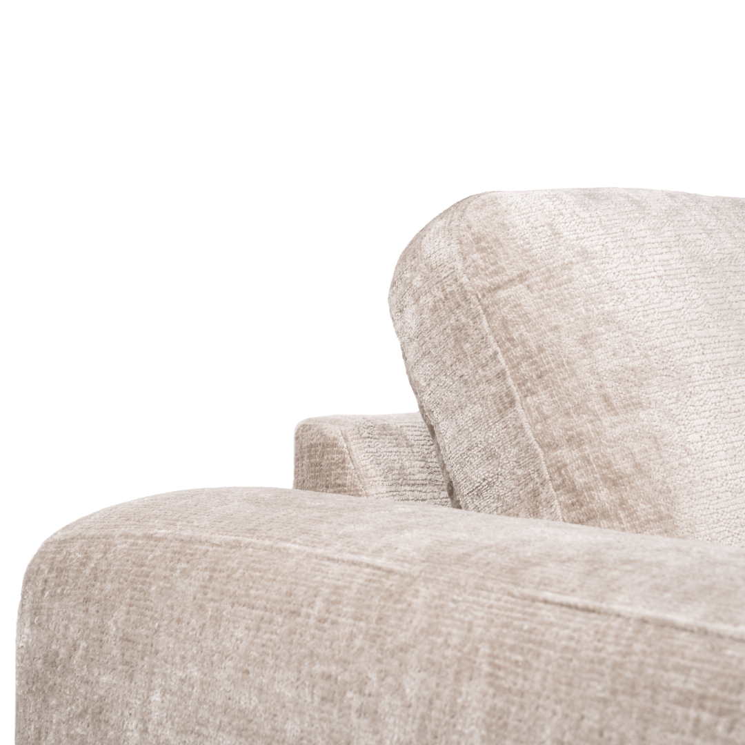 Hoekbank Rosalie 4-zits Rechts Champagne